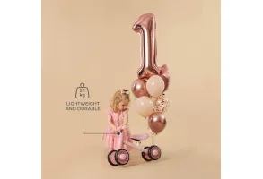 Kinderkraft CUTIE FLASH колело за баланс PINK - 8