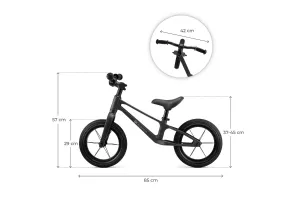 Kinderkraft ETER колело за баланс BLACK - 3