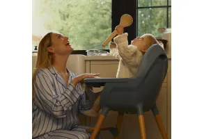 Детско столче за хранене Kinderkraft FINI 2 NORDIC BREEZE - 10