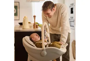 KinderKraft FINI UP столче за хранене BEIGE - 8