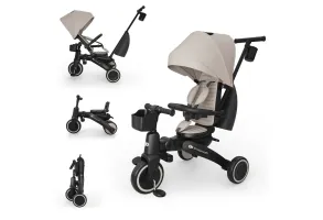 KinderKraft JAZZ 3 сгъваема триколка БЕЖОВА