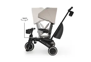 KinderKraft JAZZ 3 сгъваема триколка БЕЖОВА - 6