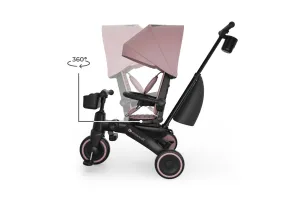KinderKraft JAZZ 3 сгъваема триколка РОЗОВА - 7