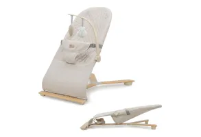 KinderKraft MIMI шезлонг ДЪРВЕНО/БЕЖОВ - 5