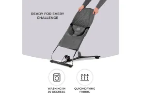 Бебешки шезлонг Kinderkraft MIMI GREY - 5