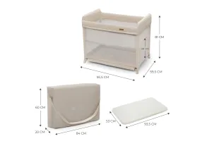 Бебешка кошара Kinderkraft MOON DREAM BEIGE - 3