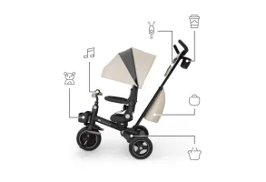 KinderKraft SPINSTEP 2 PLUS триколка БЕЖОВА - 6