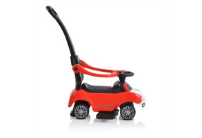 Кола за бутане с дръжка Rider 208 червен - 4