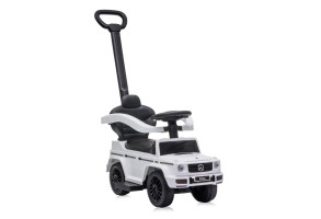 КОЛА ЗА ЯЗДЕНЕ MERCEDES-BENZ G350d+ДРЪЖКА БЯЛА