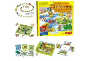 Колекция от 10 настолни детски игри Овощна градина (3-6)