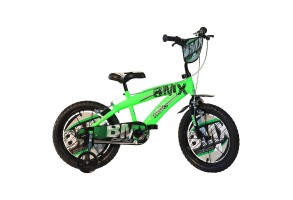 Детско колело Dino Bikes BMX Green 16“