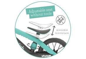 Колело за баланс Chillafish BMXie VROOM, Mint - 4