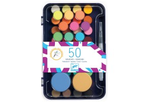 Комплект боички за рисуване 50 цвята