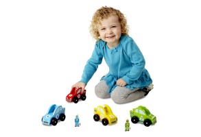Комплект дървени състезателни колички Melissa and Doug - 4