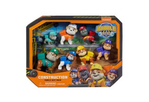 Комплект екшън фигурки Spin Master Paw Patrol Rubble & Crew, 7 броя
