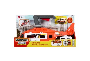 Комплект хеликоптер и спасителна станция Matchbox