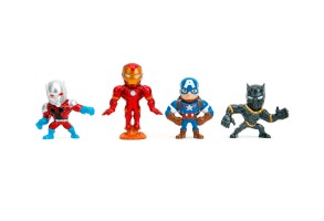 Комплект от 4 фигури Jada Marvel Авенджърс, 6.5 см - 2