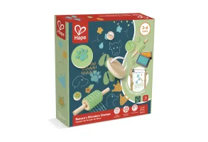 Комплект печати, Hape, Чудесата на природата, 13 части
