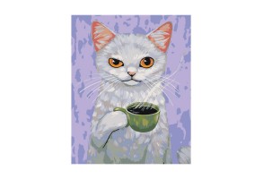 Комплект рисуване по номера Grumpy, 40 x 50 cm