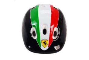 Комплект ролери, каска и протектори Ferrari за деца, 29-32 номер – черен - 4