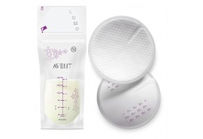 Комплект с двойна ел. помпа за кърма Natural Motion Philips AVENT + 2 бр. шишета + аксесоари за кърмене - 6