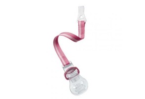 Комплект с шише Natural Philips AVENT, 260 мл + 2 залъгалки + щипка, розово - 5