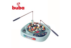 Комплект за риболов Buba Fishing 889-215, 24 рибки, сив