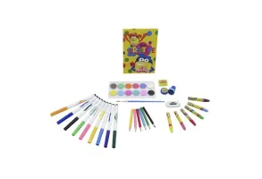 Комплект за рисуване Play Doh - 40 части, в куфарче - 3