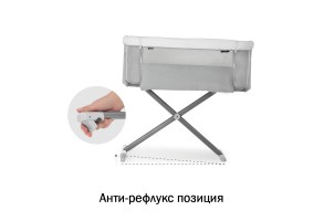 Бебешка кошара Hauck Face To Me 2 Melange Grey - 3