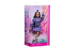 Кукла Barbie - Луксозна мода: Брюнетка с ефектен комплект в синьо