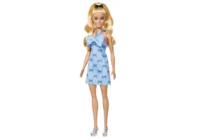 Кукла Barbie - Моден дизайн: Тоалет със сини панделки - 2