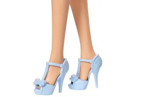 Кукла Barbie - Моден дизайн: Тоалет със сини панделки - 6