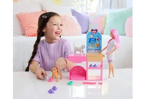 Кукла Barbie - Ветеринарна клиника - 6