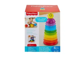 Кула за подреждане с разноцветни чашки Fisher Price