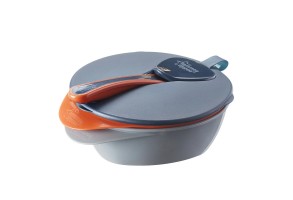 Купа за храна с непротичащ капак и лъжица 2 бр. Tommee Tippee