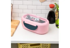 Кутия за храна Hello Kitty Bento с прибори - 6