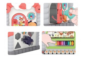 Детска интерактивна къща за игри и обучение Raya Toys - 2