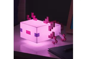 Лампа Minecraft Axolotl