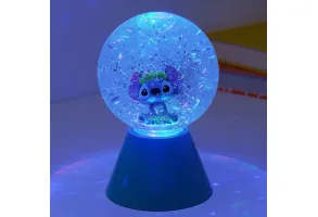 Лампа Stitch LED блестяща топка - 6