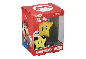 Лампа Super Mario Super Star Icon - 7
