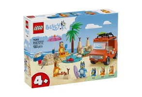 LEGO Bluey 11202 - Пътуване до плажа със семейната кола на Блуи