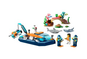 LEGO City 60377 - Изследователска лодка за гмуркане - 3