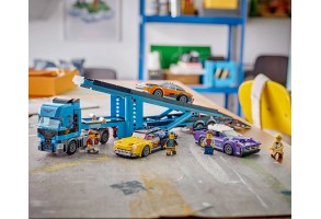 LEGO City 60408 - Автовоз със спортни коли - 8