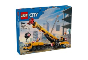 LEGO® City 60409 - Жълт подвижен строителен кран