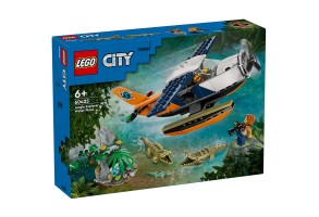LEGO City 60425 - Изследовател в джунглата - хидроплан