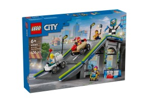LEGO® City 60460 - Без ограничения: Писта с рампа за състезателни коли