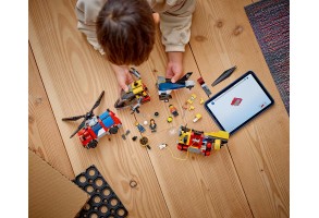 LEGO® City 60462 - Хеликоптер, пожарна кола и подводница – ремикс - 5