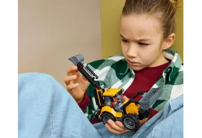 LEGO City 60480 - Жълт багер със задна лопата - 9