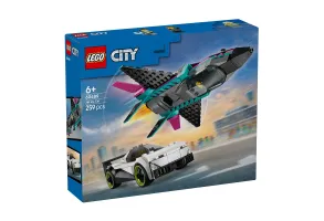 LEGO City 60489 - Джет срещу кола