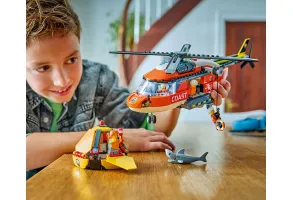 LEGO City 60503 - Хеликоптер на бреговата охрана - 5